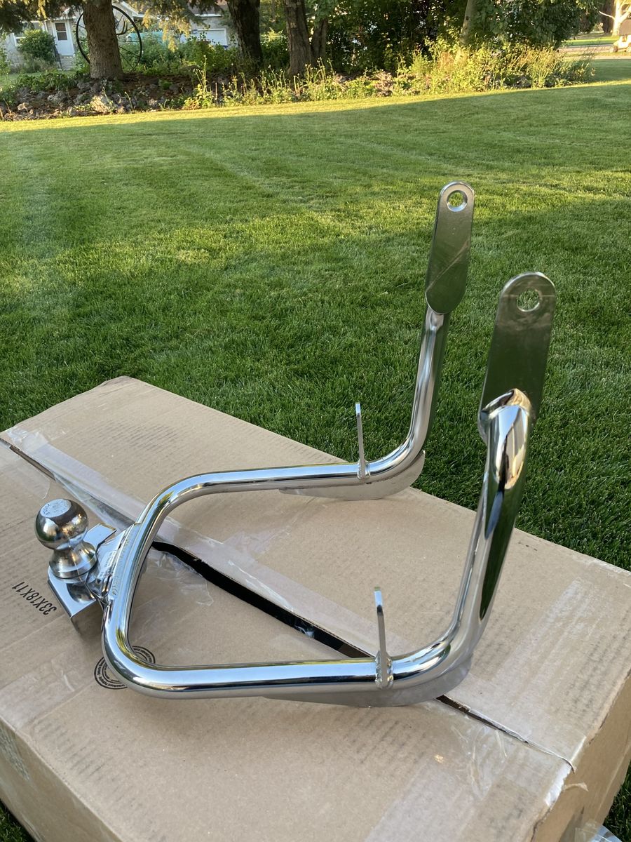Trailer hitch for Harley Davidson Touring bike
