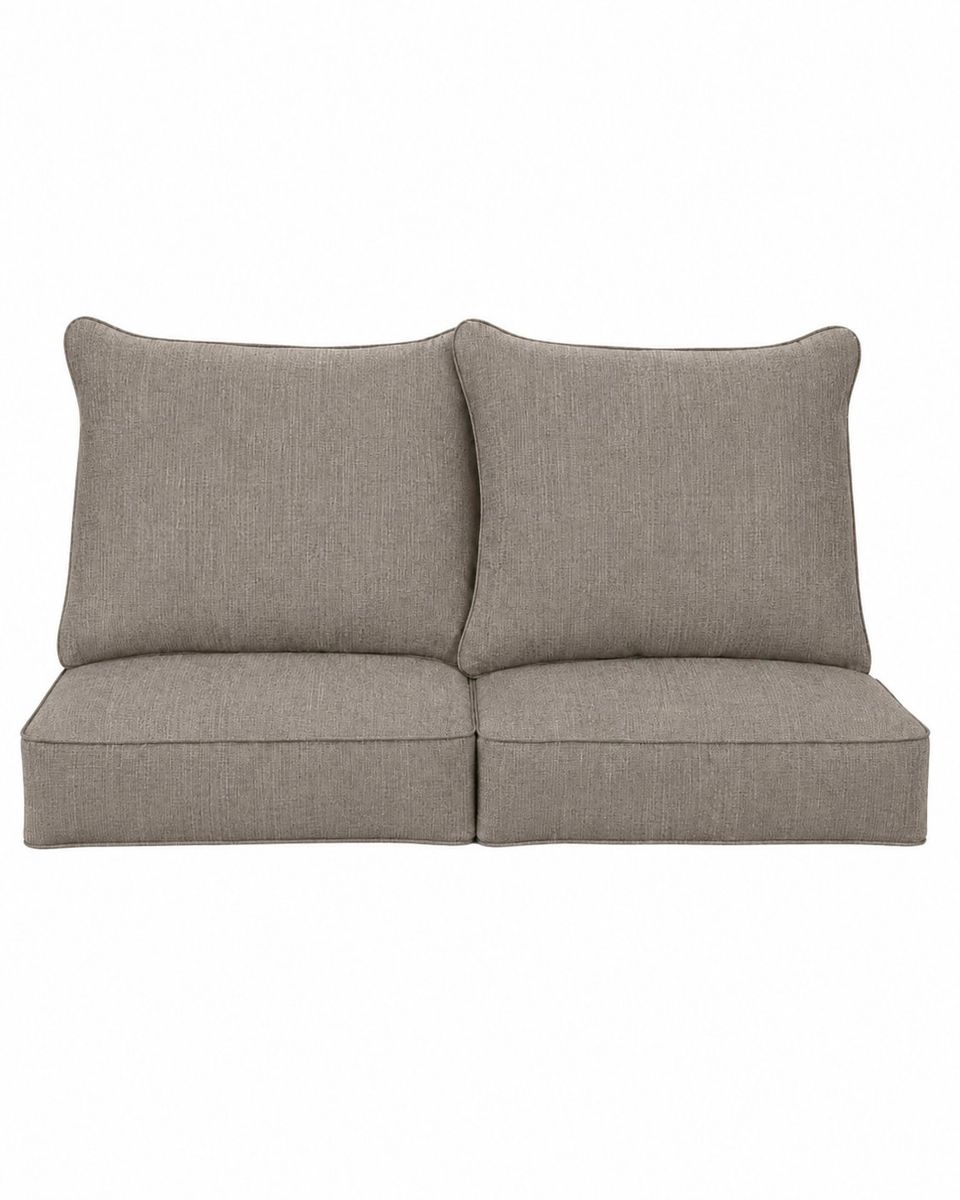 New Gray-Taupe Sofa Cushions – 2 Seat + 2 Back Cushions #513