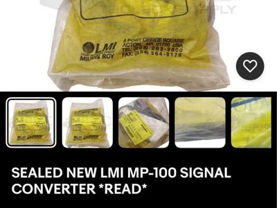 New LMI MP-100 Signal Converter in Sealed Packaging - Accessories & Parts