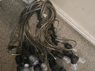 Westinghouse 48 FT RGB String Lights with remote. Color changing LED Outdoor Lights-