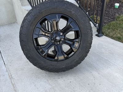 Ford F150 Rims and Tires 275/65R20 Toyo AT3