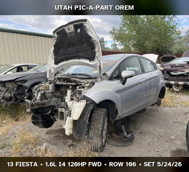 2013 Ford Fiesta Parts - UTPAP Orem