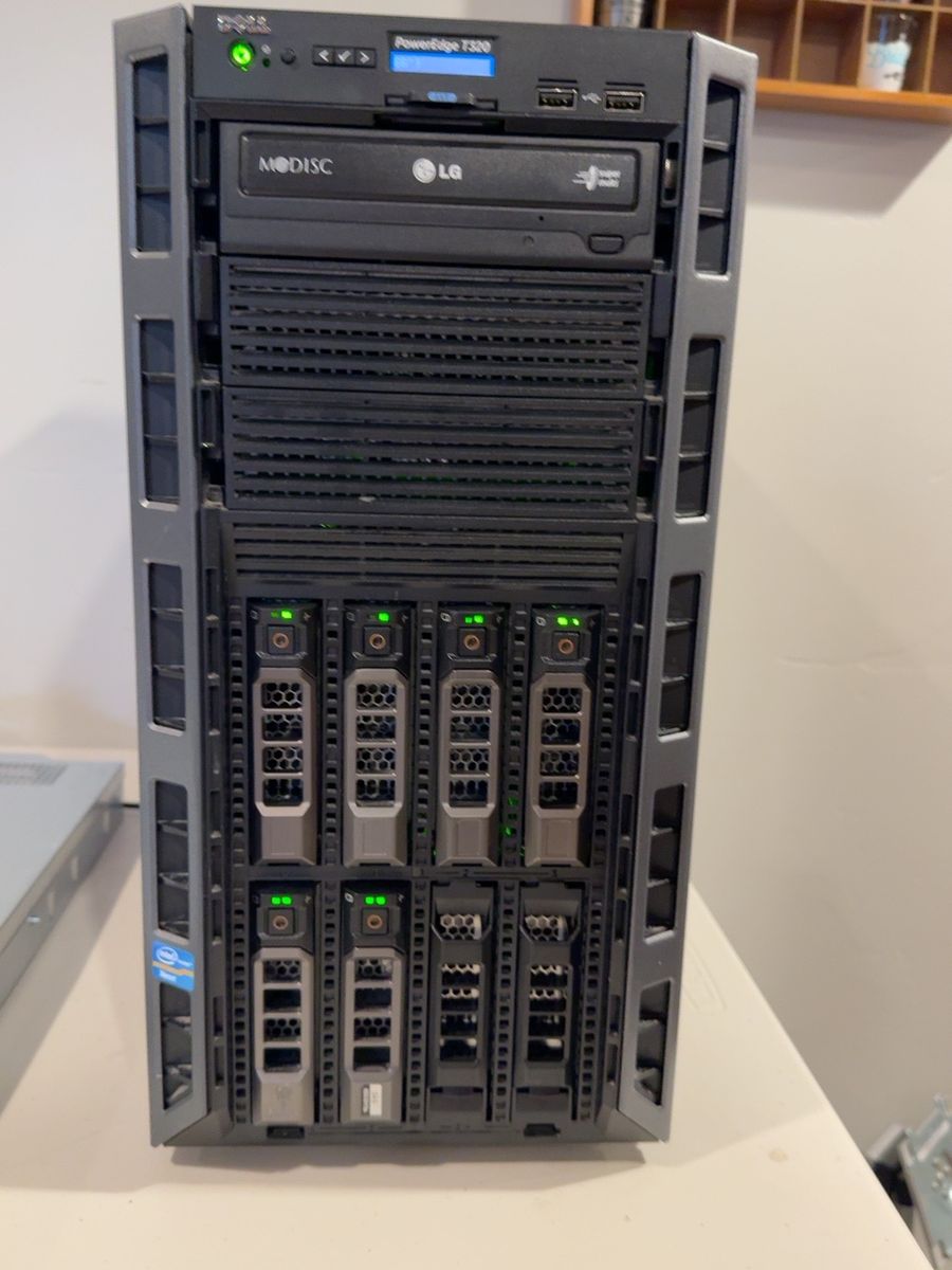 Dell PowerEdge T320 Tower Server – 96GB RAM – 6x 600GB 15K SAS – RAID 5 – iDRAC Enterprise