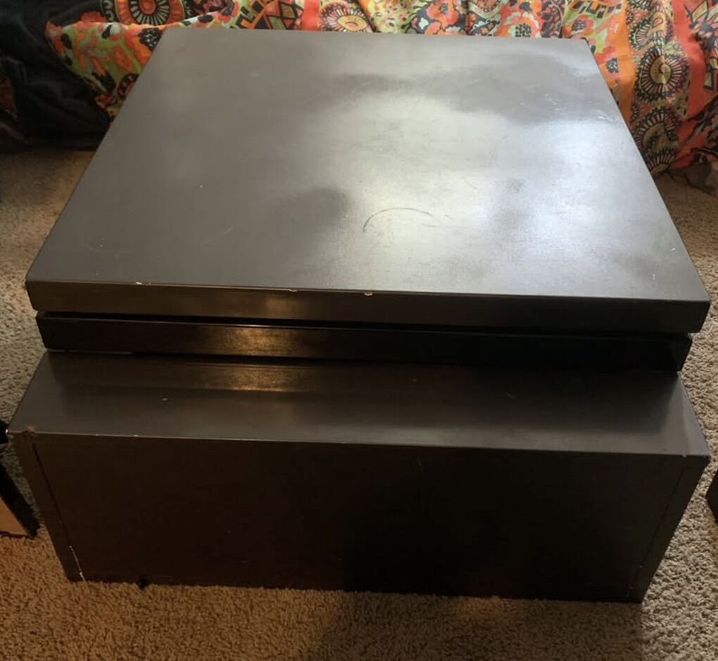 MCM Coffee Table With Storage Changable Shapes
