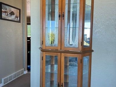 Curio/Hutch cabinet