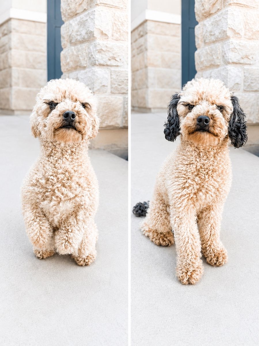 Mini golden doodle