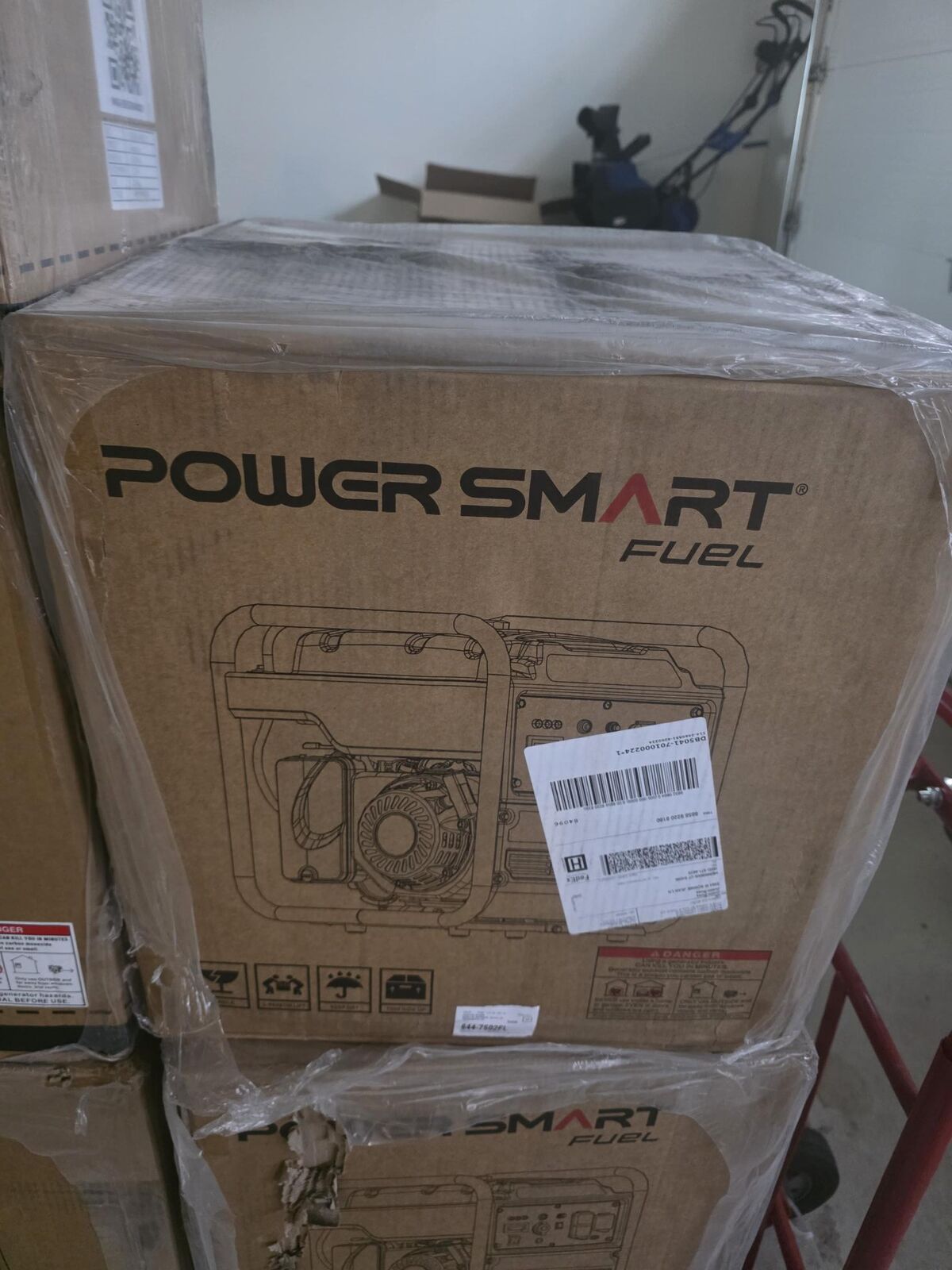 PowerSmart 4300-Watt Portable Generator with Inverter Technology, 30 Amp for Home Use and Emergency Backup