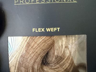 New. Bellami Professional Flex Weft Hair Extensions - Hot Toffee Blonde #6/#18 Highlights, 16" 120g
