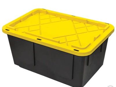 Greenmade 27 Gallon Storage Bin with Lid #14363