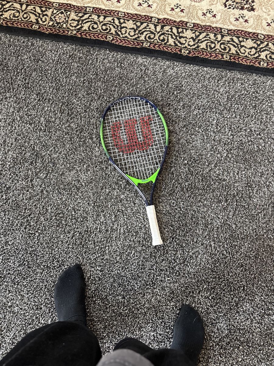 Wilson Tennis Racket - Green & Black, Good Condition