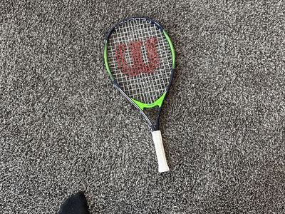 Wilson Tennis Racket - Green & Black, Good Condition