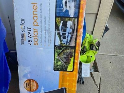 Thunderbolt Solar Magnum 45W Solar Panel Kit - Amorphous Silicon, Lightweight, Weatherproof **New in the box**