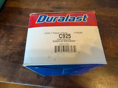 Duralast C925 Ignition Coil V18285 - New in Box - 1 Piece