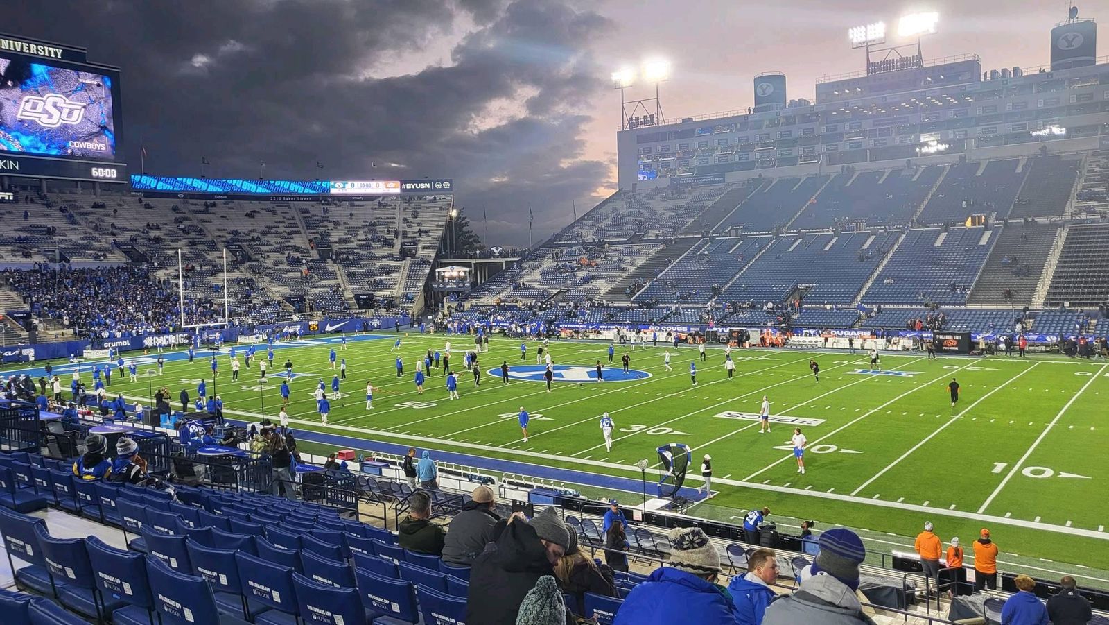 BYU Vs. Utah Tech Football - GREAT seats Lower Bowl Sideline 