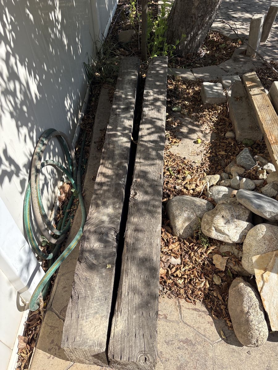 2 railroad ties