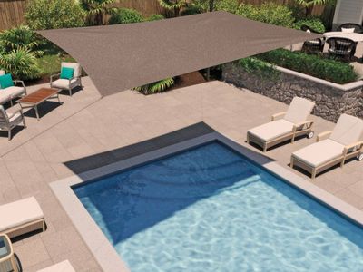 Nice Coolaroo 13ft by 7ft Shade Sail