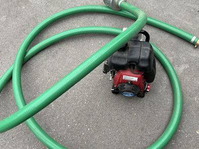 Honda WX15T portable water pump.