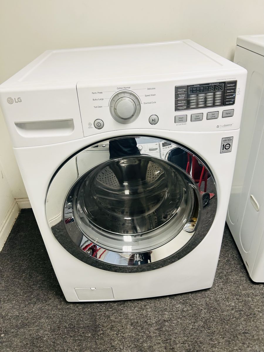 Lg 4.5 cu ft capacity washing machine