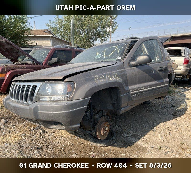 Just In! 2001 Jeep Grand Cherokee WJ Parts - UTPAP Orem