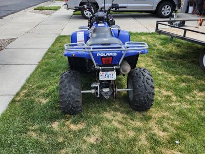2004 polaris 330 Trail boss with 8x8 2 atv trailer and ramps atv runs great is registered street legal. 2200 OBO