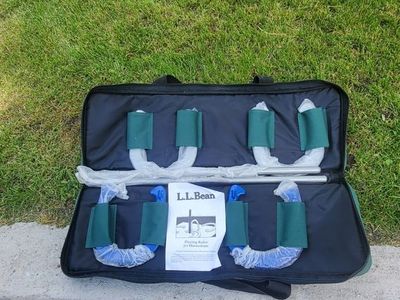 L.L.Bean Horseshoes Set - Classic Outdoor Game with Carry Bag