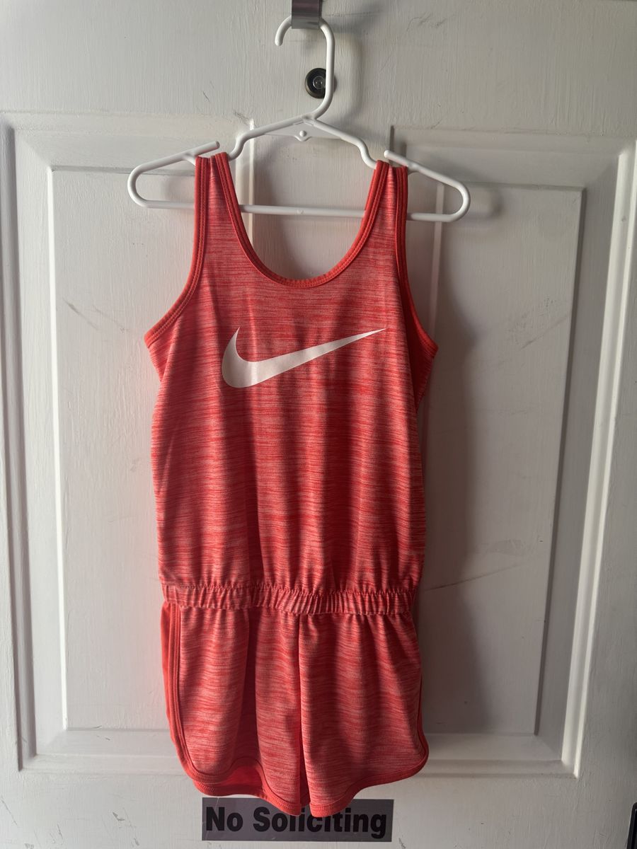 Nike Girls One Piece Romper; Size 6