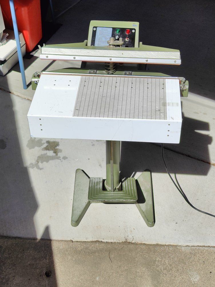 Industrial Impulse Sealer 110V Foot Pedal Commercial Plastic Bag Sealer Packaging Machine