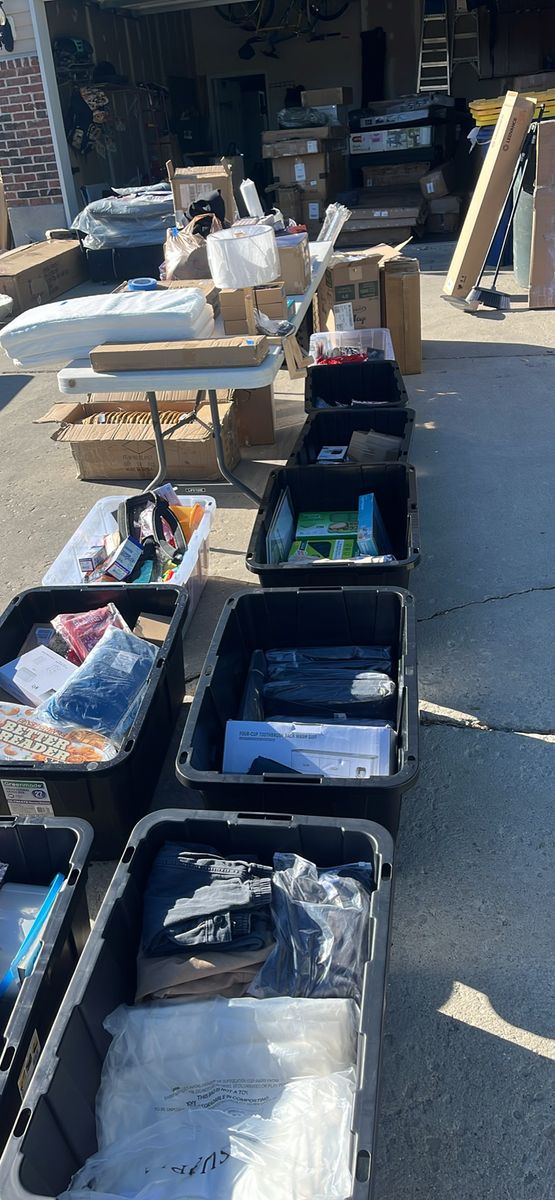 Yard sale June 13th