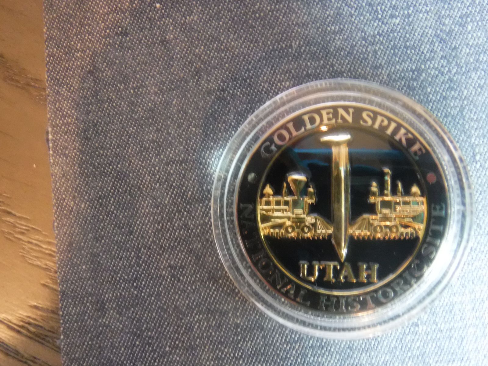 Golden Spike National Historic Site Coin