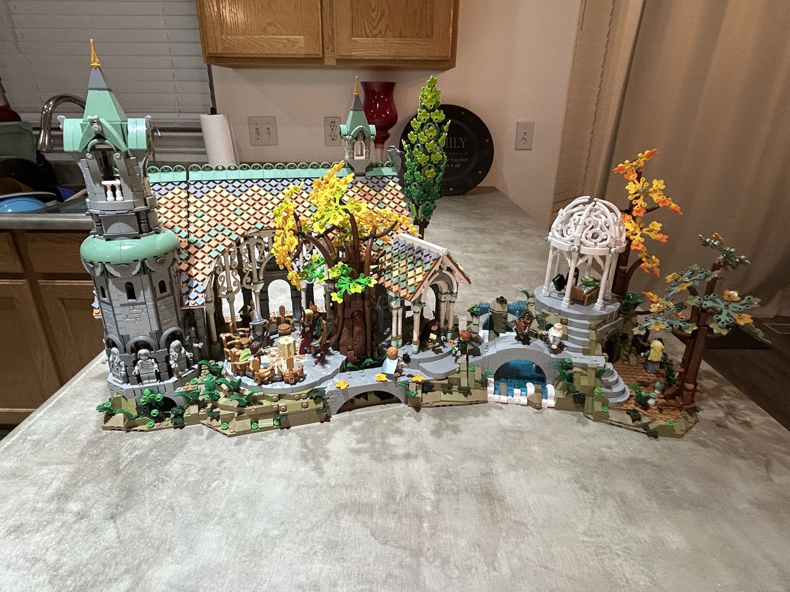 Lord of the Rings Rivendale set