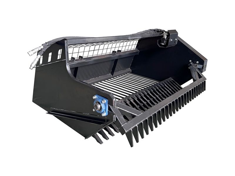 New Heavy Duty72 in skid steer Rock picker Rock Picker