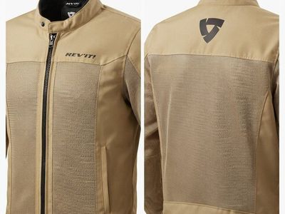 REV'IT! Mesh Motorcycle Jacket - Vibrant Tan