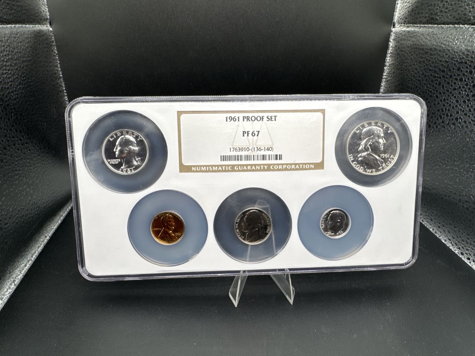 1961 US Mint Proof Set NGC PF 67 Multi-Slab Coin Collection - Certified Numismatic Guaranty Corporation