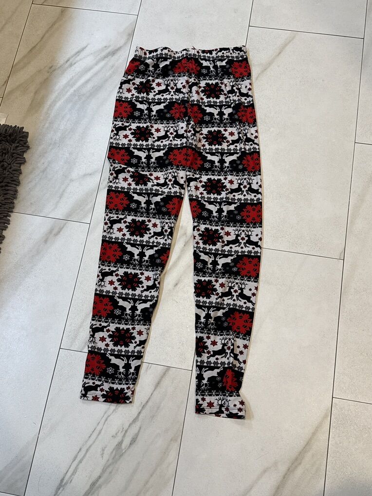 Size 11–12 Christmas Leggings