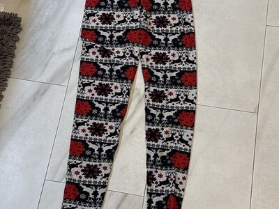 Size 11–12 Christmas Leggings