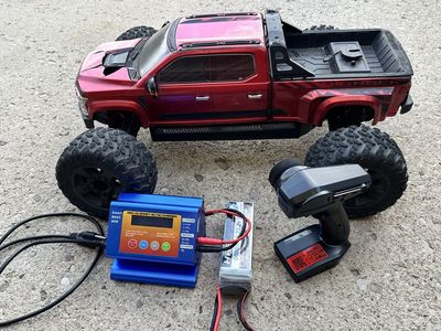Arrma Big Rock 6S 1/8 Scale Truck with Remote, Battery, and Charger