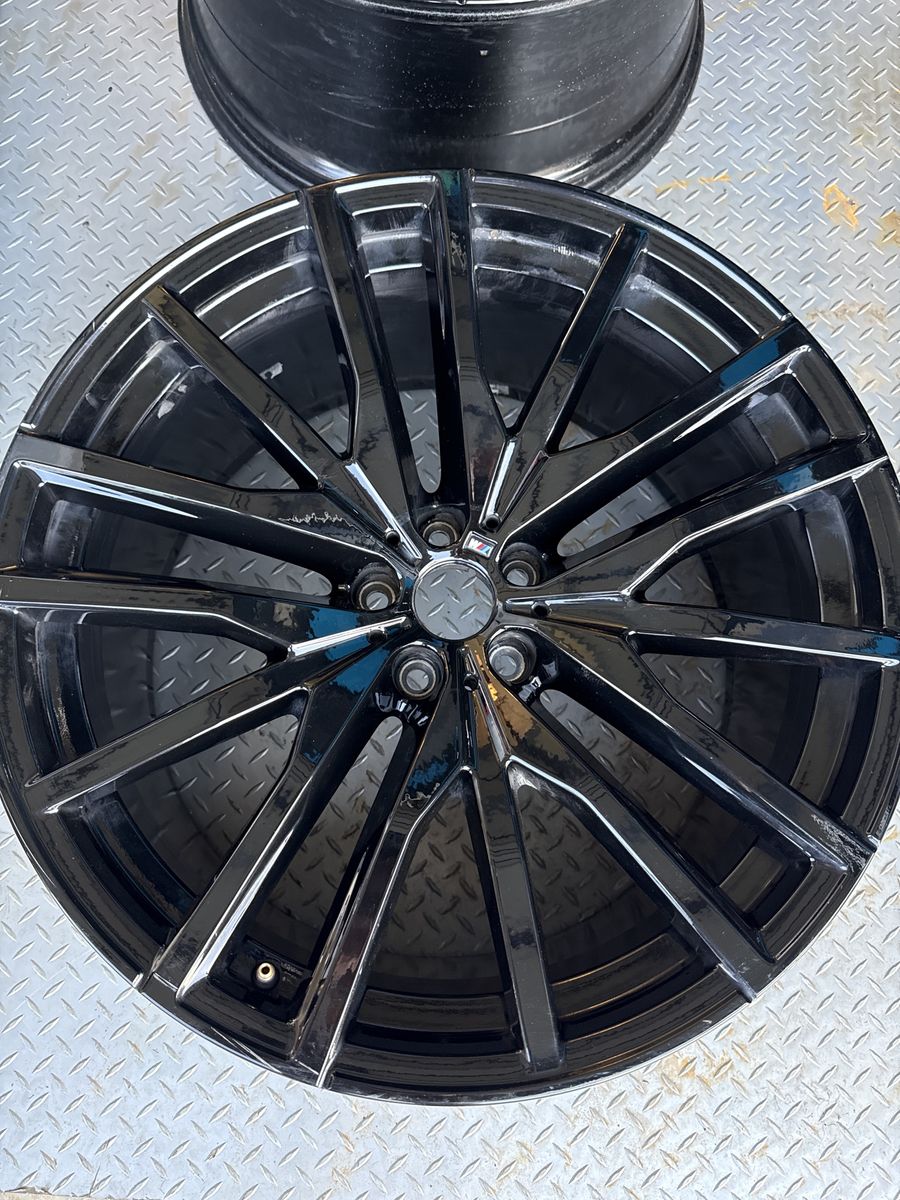 2023 BMW X5 M 40i 22” Sport Rear Wheels (Set of 2) - Gloss Black, OEM