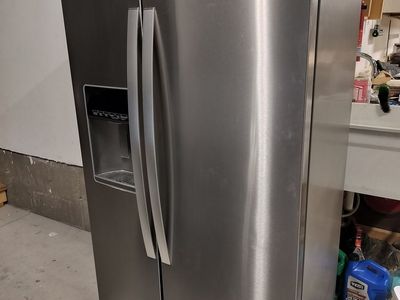 Great Stainless Steel Counter-Depth Fridge
