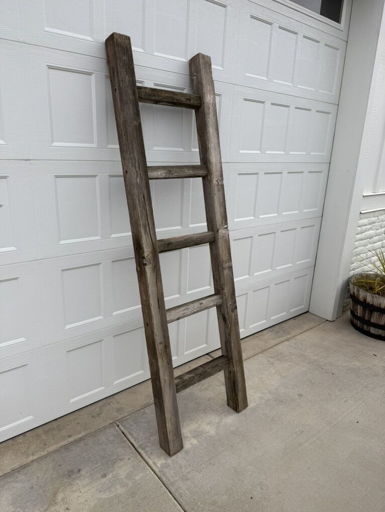 Reclaimed Wood Ladder