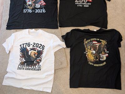 Murica 250 Flags, Hats, Shirts.. al 10 ea everyone can show your pride special this month Phil in Lehi 8017225800