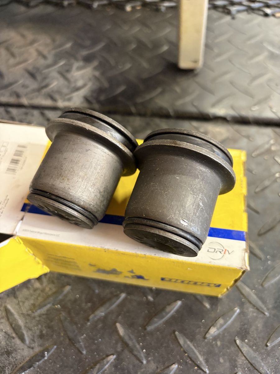 Upper GM control arm bushings