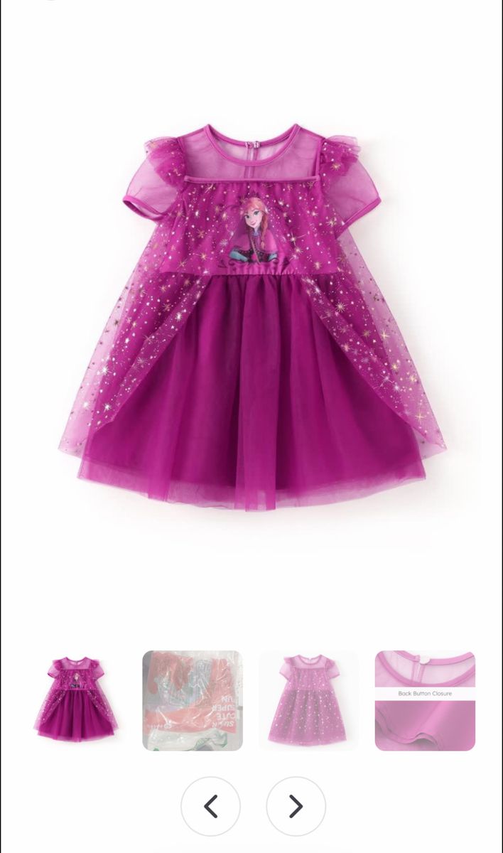 Frozen Ana dress size 5-6