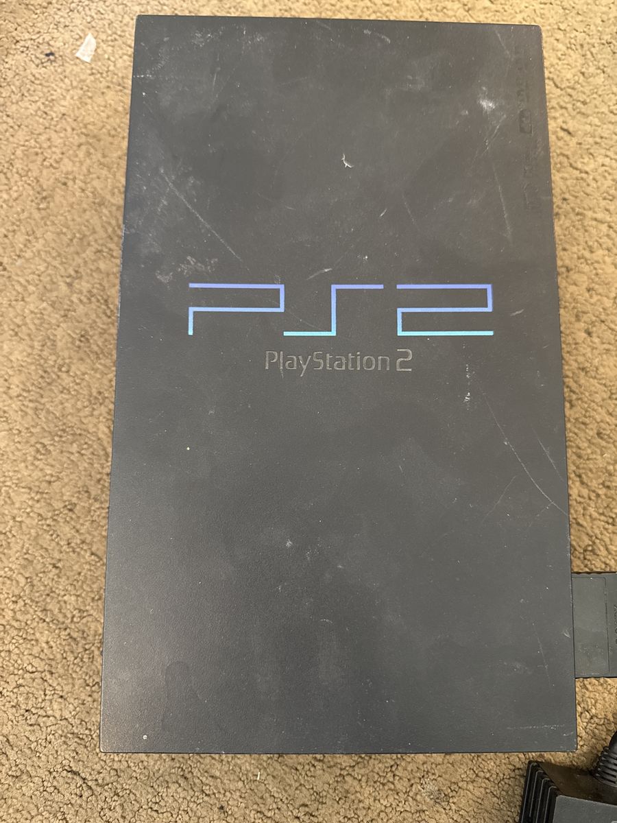 Sony PlayStation 2 Slim Console - Black (Untested)