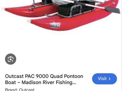 Outcast 9000 Personal Pontoon