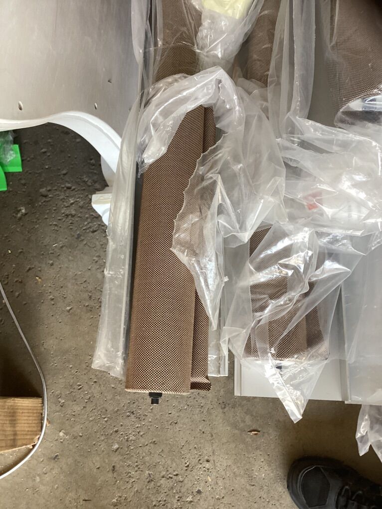  4 brand-new, commercial-grade roller blinds