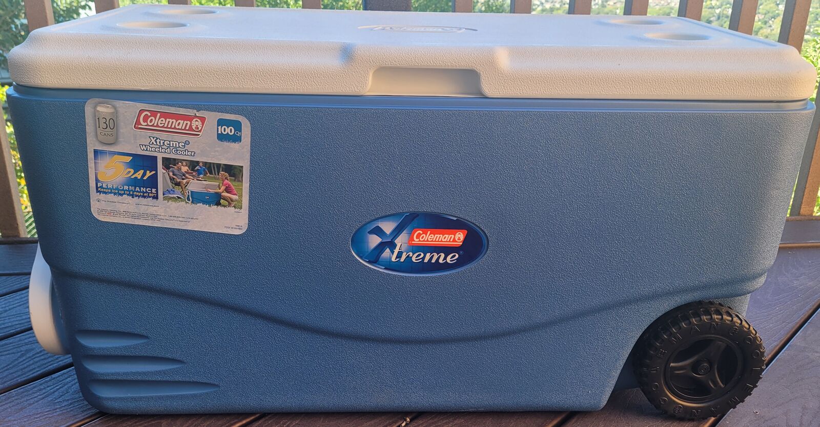 Coleman 100 Qt. Wheeled Cooler