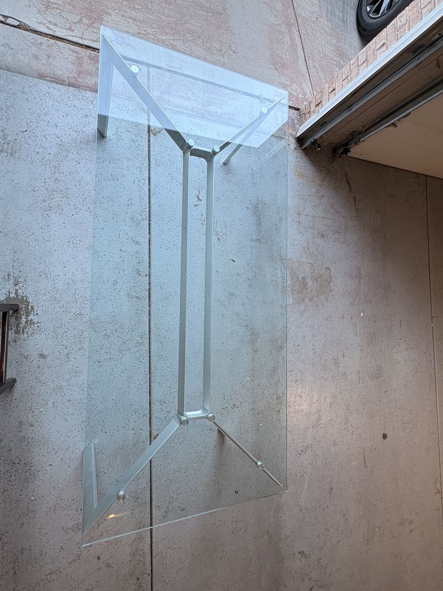 Makio Hasuike Seccose Metra Glass Dining Table – Italian Designer