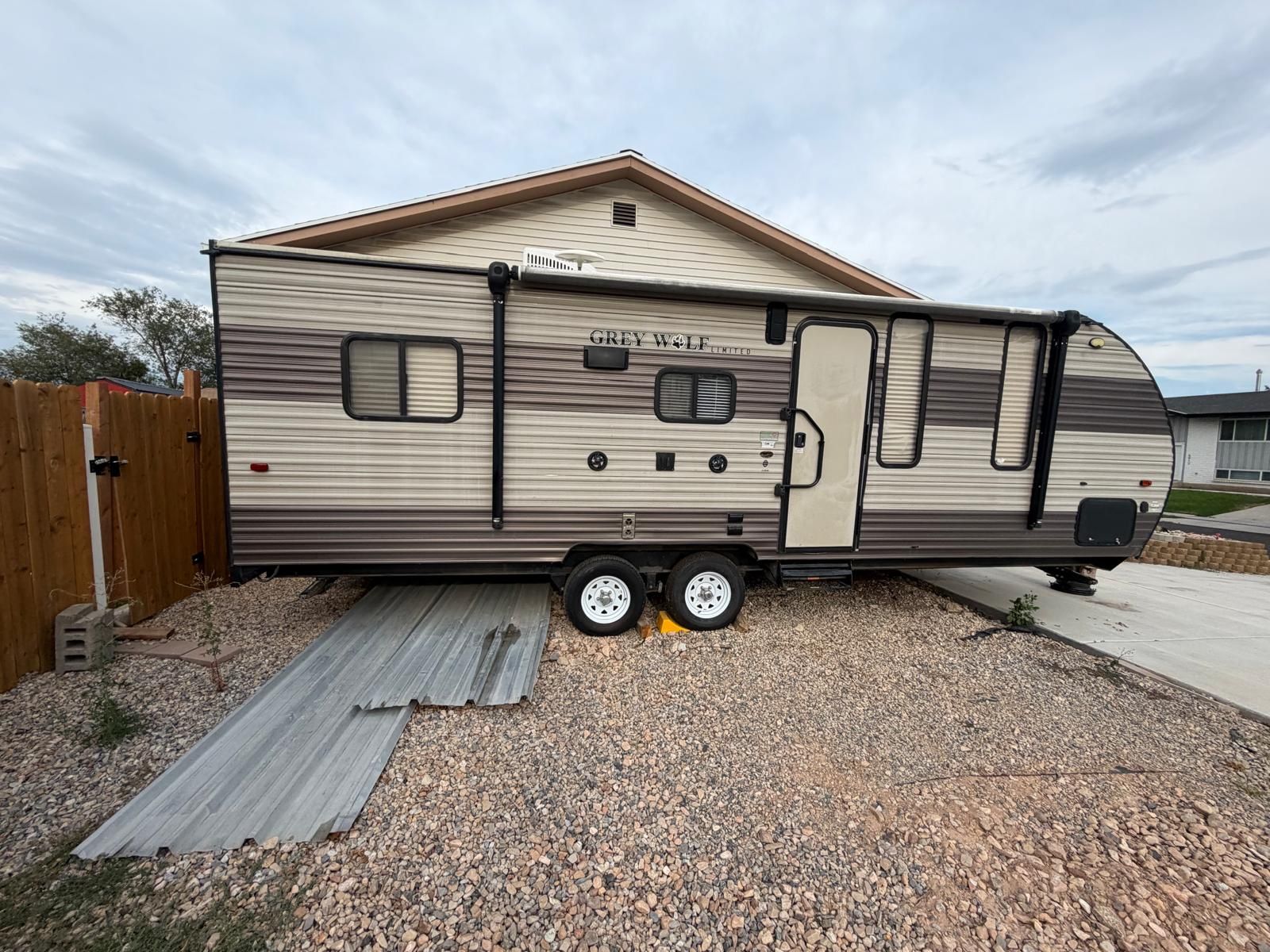2018 Forest River Grey Wolf 22RR Toy Hauler