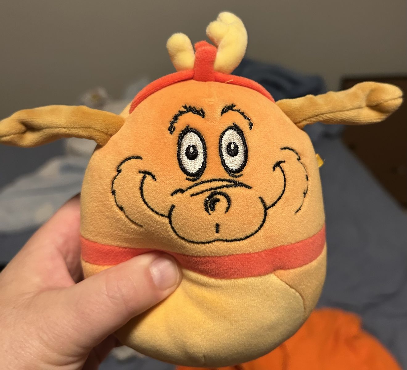 Squishmallows 5” Max the Dog How the Grinch Stole Christmas Plush.