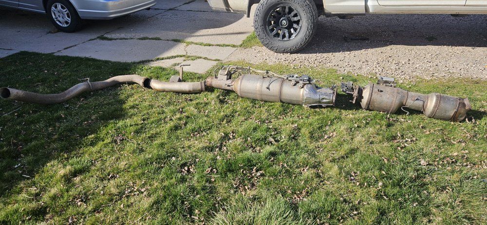 2022 Ram 2500 stock dpf exhaust